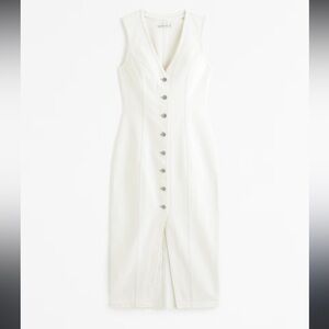 Abercrombie & Fitch Mara Vest Midi Dress